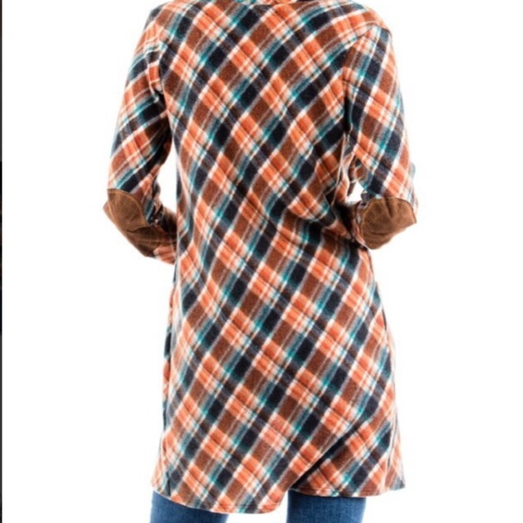 Rust Elbow Patch Jacket - Picture 5 of 5